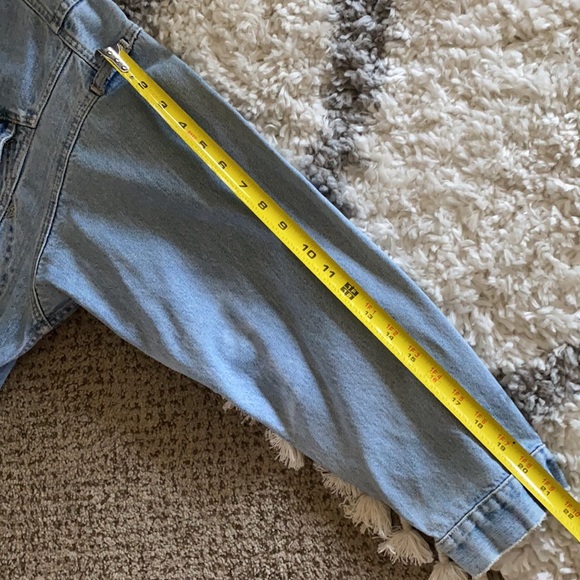 Vintage Freego Jean Zipper Oversized Jacket 🌿A4 - Picture 13 of 14